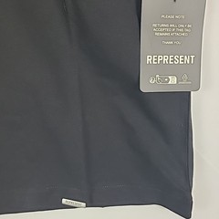 NWT Represent Men’s Initial Oversized T-shirt Black Sz S Retail $90