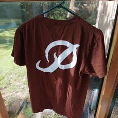 Primitive CLASSIC P CORE Brown White Graphic TEEN Medium Regular Fit T-Shirt