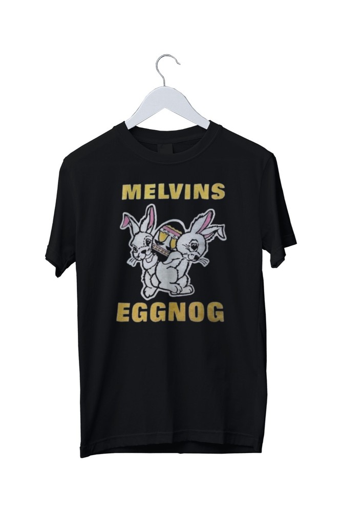 Melvins Band eggnog Music Concert Graphic Print T-Shirt Mens S M L XL 2 3 4 XL