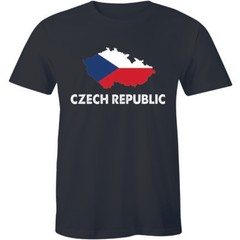 Czech Republic Country Crest Flag Colors Nationality Ethnic Pride -Men’s T-shirt