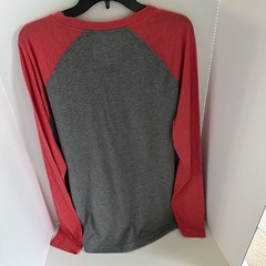 Red And Gray Baseball Style T-Shirt, Fanatics Men’s XL, New