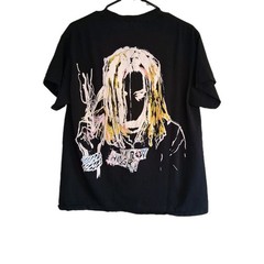 Revenge X Lil Durk ‘Painting’ Black T-Shirt Size Large
