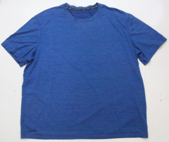Large Eddie Bauer Blue Man’s Polyester Elastane Crewneck Men’s T-Shirt Top W23