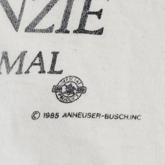 Vintage Bud Light Spuds MacKenzie Tshirt Mens XL Single Stitch 1985 Party Animal
