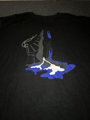 Nike Air Jordan 11 Concord Retro Black/Blue T-shirt 2009 Size L
