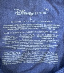 Disney Men’s Aladdin All Powerful Genie Navy Short Sleeve Shirt Size Large