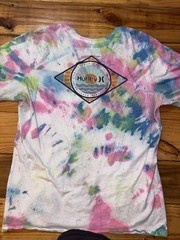 Hurley Tye-dye Unisex Size Medium T-Shirt. 100% Cotton. Fits True To Size