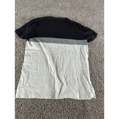 Hollister Mens Must-Have Collection Colorblock T-Shirt Black Grey White Small