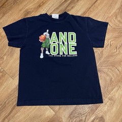 Vintage And1 Tshirt And One The Brand For Ballers Blue Mens XL Basketball Tee