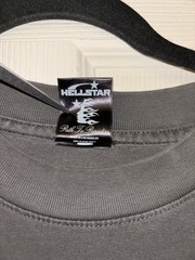 Hellstar Men’s T-Shirt Size XXL Grey Jesus