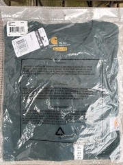 Carhartt Men’s XL TALL Green Origin Fit Pocket T-Shirt Irregular NEW IN PACKAGE!