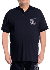 men’s short sleeve cotton polo shirt with collar PLUS SIZES from 2xl to 10xl