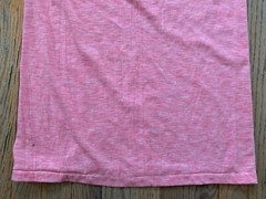 VTG 70s Daytona Beach, FL Single Stitch 50/50 Ringer Shirt, Heather Rose, Men’sM