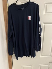 2xl Champion Long Sleeve Tee Shirt