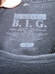 Notorious B.I.G Puff Daddy Rap Tee Mens Large Black Hip Hop Photo Graphic Shirt