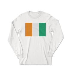 Ivory Coast Pride Amad 15 Two-Sided Jersey Style Long Sleeve T-Shirt