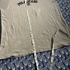 Vintage Y2K 2000s Polo Jeans Company Two Tone T Shirt Men’s Large Blue Gray