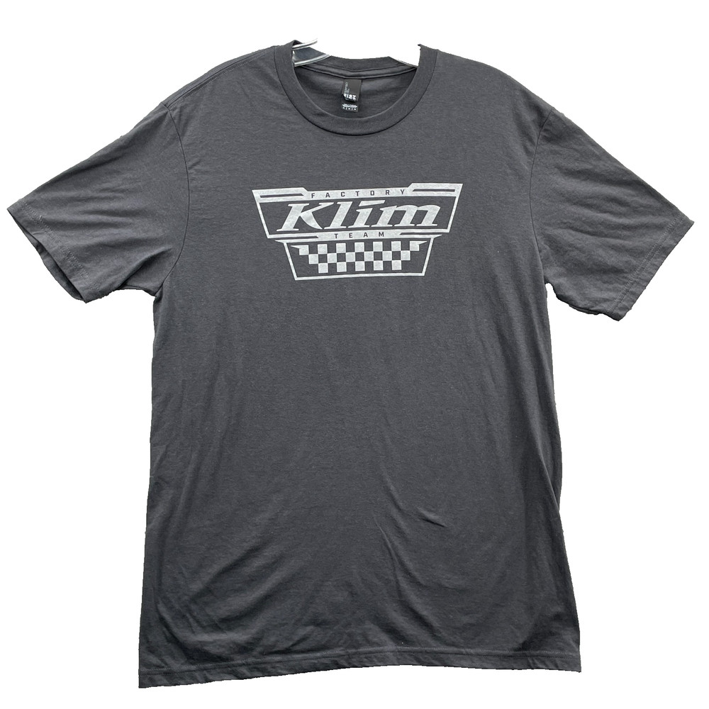 Klim T-Shirt Men’s Medium Biker Racing Motorcycle Off Road Snowmobile Streetwear