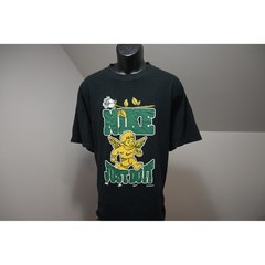 Nike T-Shirt Mens XXL Black Excellent Cherub Angel Rose Just Do It Loose Fit Tee