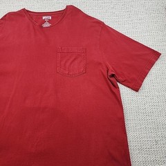 Duluth Trading Co T Shirt Mens XL Relaxed Fit Longtail Tee Pocket Work