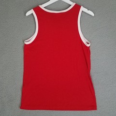 Nike Sportswear Ace Logo Tank Top Adult Small Retro Red Swoosh Casual Active