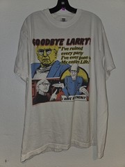 Vtg Larry David Goodbye Larry I Have Bad Energy Curb Your Enthusiasm XL