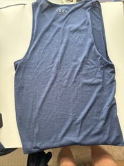 Lot Of 2 Under Armour UA Tech Tank 2.0 Men’s Sz Medium Navy/Black Polyester