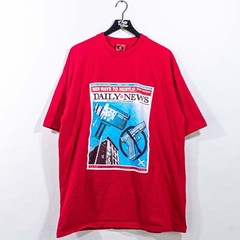 Y2K Pick Up Your 8mm Put Down Your 9mm Hustle T-Shirt XL Baggy Streetwear
