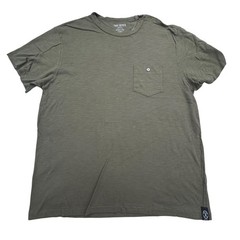 Todd Snyder Shirt Mens XL Olive Green Pocket Tee Homespun Jersey Made USA Casual