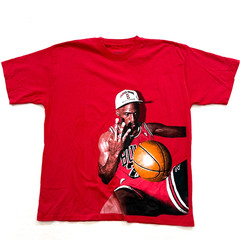 Michael Jordan three Rings Men’s T-Shirt Design Red Brand New S-2XL