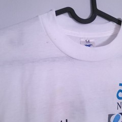 Vintage 1988 NYC Marathon Marshall T-Shirt Asics Made in USA Size Medium