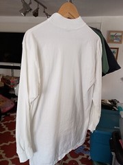 Vintage Nassau County Championships Li NY Half Turtleneck USA Made Long Sleeve