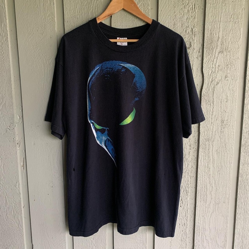 Vintage 90s Spawn Movie Tshirt, Black Short Sleeve Unisex Tshirt Reprint KH6897