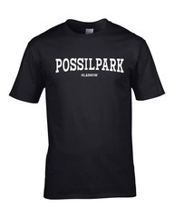 MENS Possilpark UK CITY HOMETOWN T-SHIRT BIRTHDAY GIFT