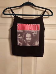 Custom band shirt custom crop top Deftones Shirt custom tank top any size xs-2xl