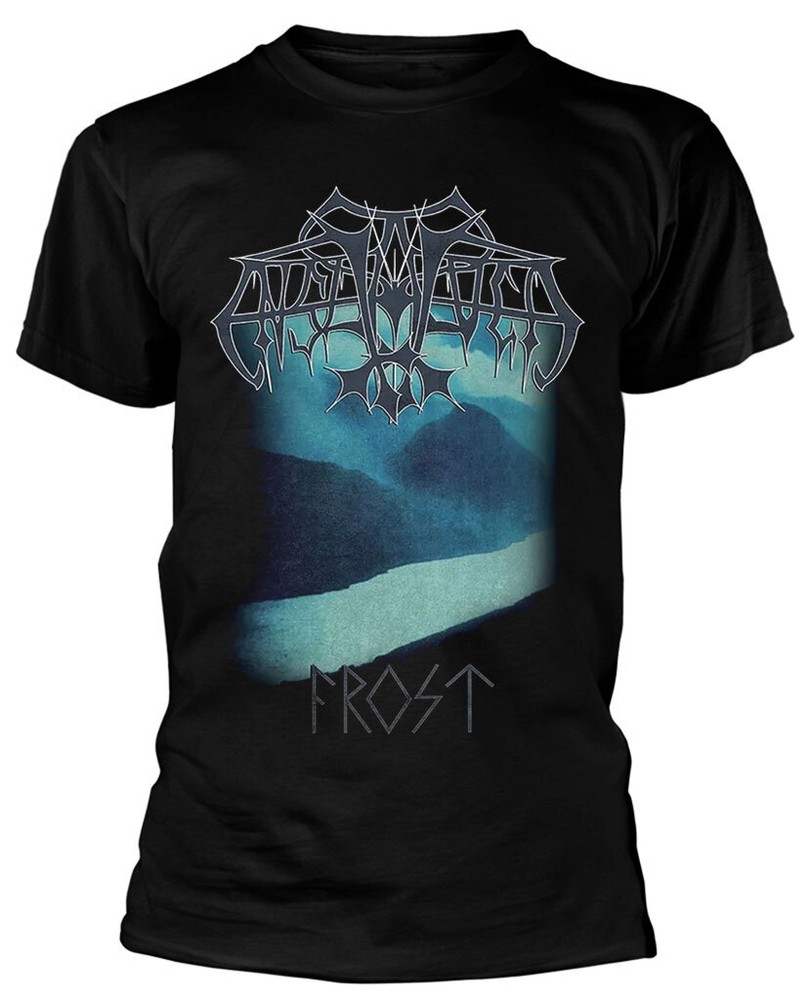 Enslaved Frost Album Black T-Shirt NEW OFFICIAL