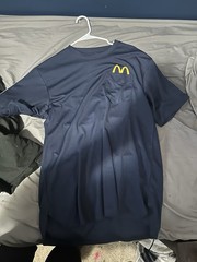 Various McDonalds employee shirts