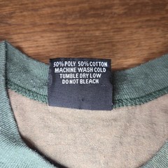 Vintage Fox Outdoor Digital Camo Shirt Mens Green Single Stitch Military Tee