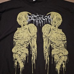 Vintage 2009 Adult Swim Metalocalypse Dethklok Long Sleeve T Shirt Black 2XL Ban