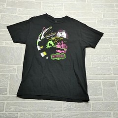 Beetlejuice Shirt Mens Size XL Ripple Junction Black Short Sleeve Graphic Tee
