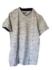 New Brooklyn Cloth Men’s Gray with Black & Gray Streaks – Size Small