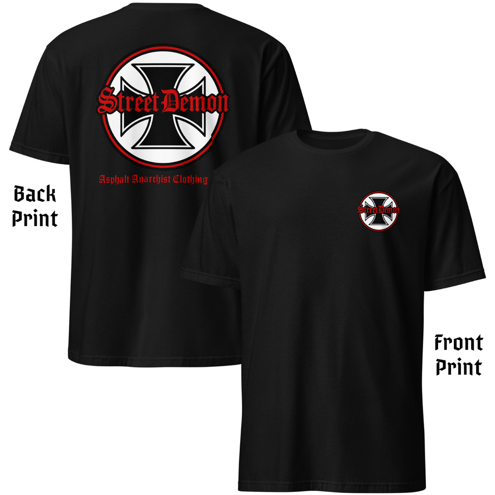 Street Demon | Soft-Style Tee | Back Print | 50’s Hot Rod Rebelwear