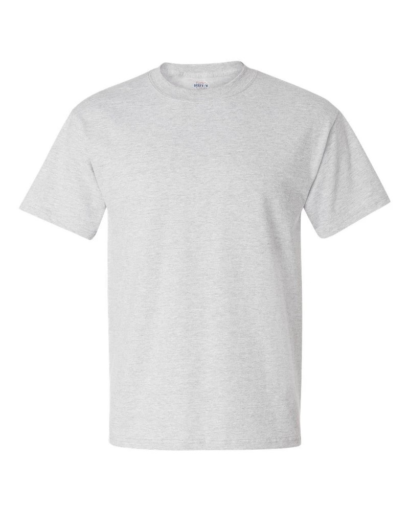 Hanes 5180 Unisex Beefy-T Heavyweight Short Sleeve T-Shirt Cotton Crew Neck Tee