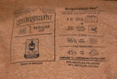 MENS PATAGONIA RESPONSIBILI-TEE SIZE MEDIUM
