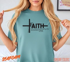 Unisex Hebrews 11:1 Christian T-Shirt, Men T shirt,Women T shirt Gift Religio