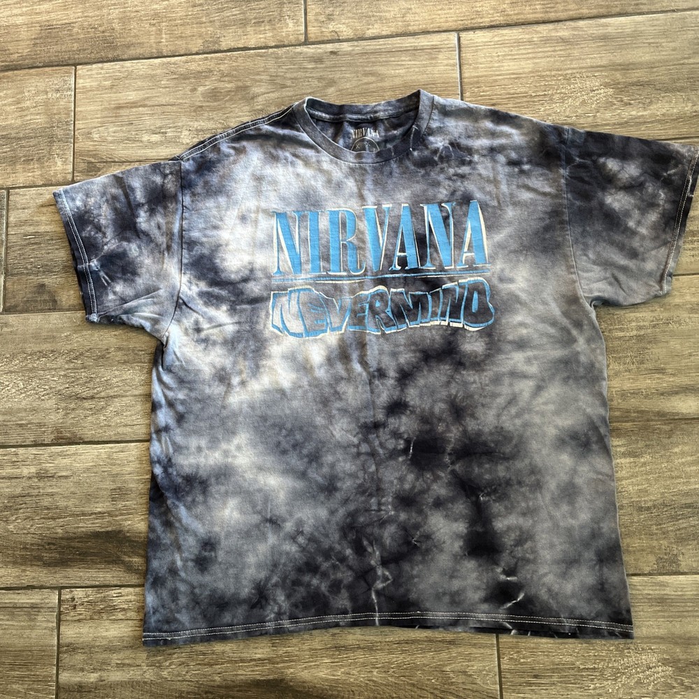 Nirvana Never mind Tie Dye Men’s Tshirt L