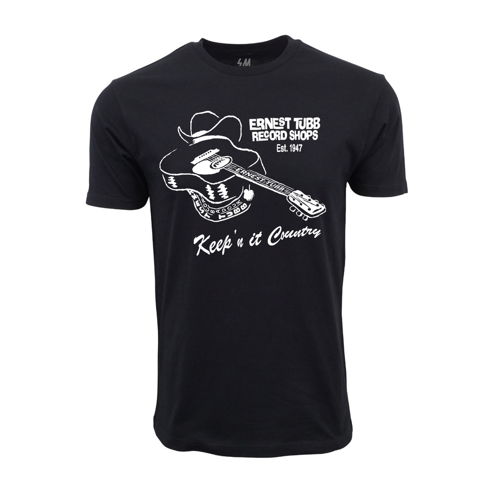 ERNEST TUBB RECORD SHOPS EST 1947 GRAPHIC T SHIRT