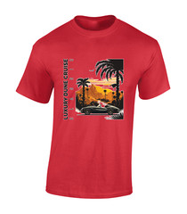DUNE CRUISE MENS T SHIRT CLASSIC CAR RETRO CAR LOVER BEACH SUMMER HOLIDAY TOP