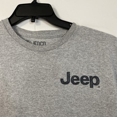 Jeep T Shirt Mens Medium USA Gray Tee Shirt America Jedco M
