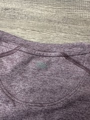 Rhône Atmosphere Long Sleeve Tee Classic Fit Men’s Small Shadow Plum/gray Stone